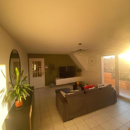 Superbe Duplex Proche Centre Ville Parking Gratuit Colmar Exterior foto