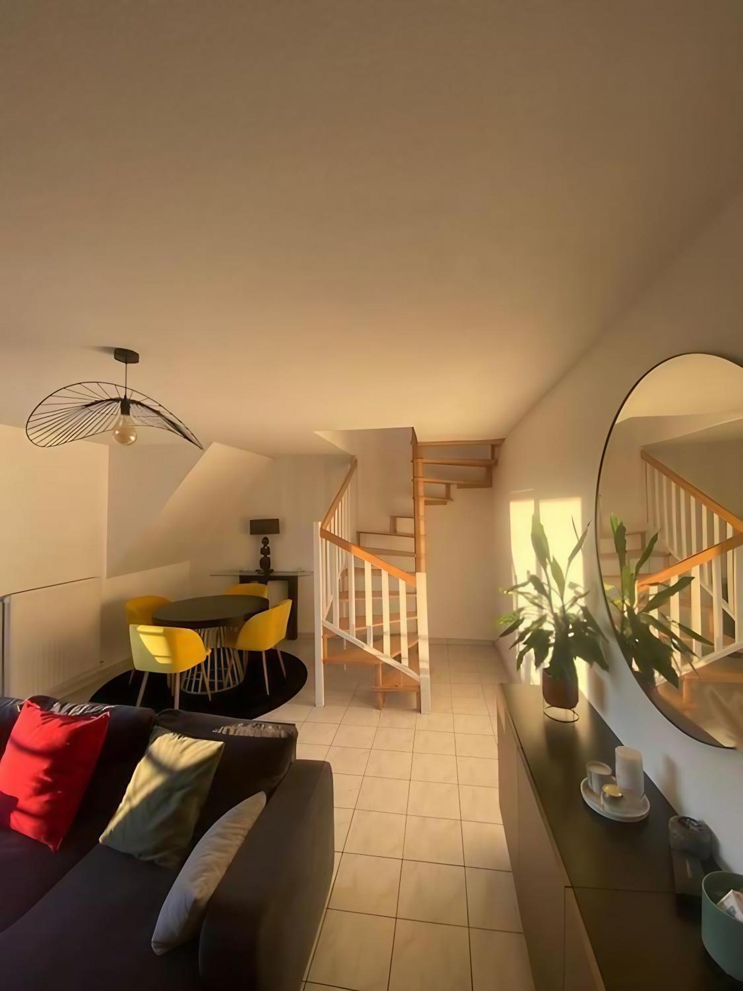 Superbe Duplex Proche Centre Ville Parking Gratuit Colmar Exterior foto